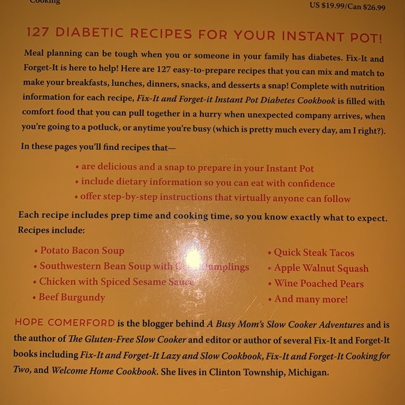 Instant pot cookbook for diabetics NEW - Picture 2 of 11